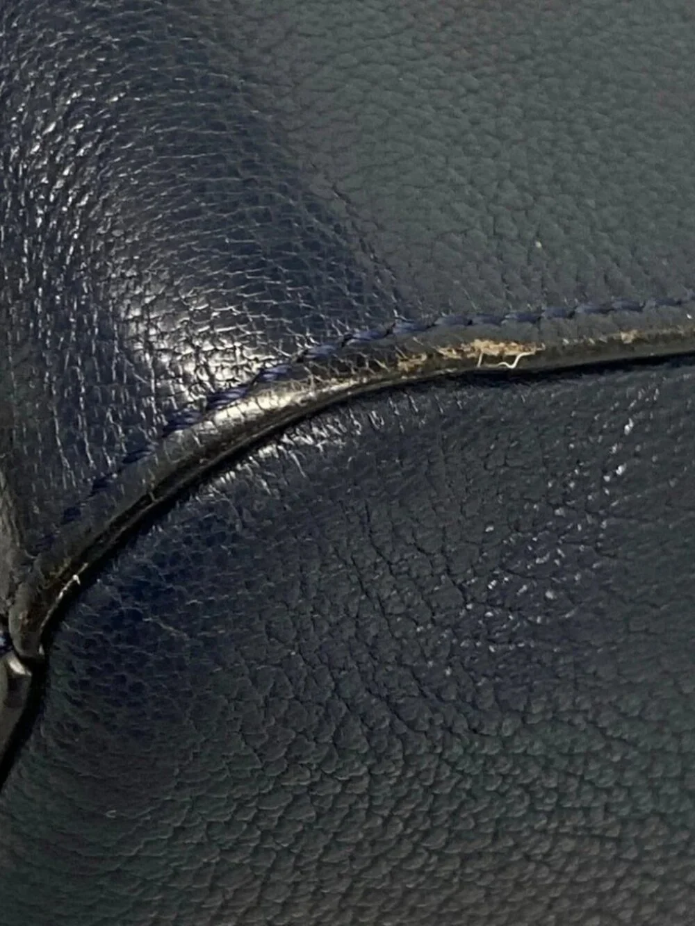 GIVENCHY Antigona Small Dark Navy Leather Shoulder Bag